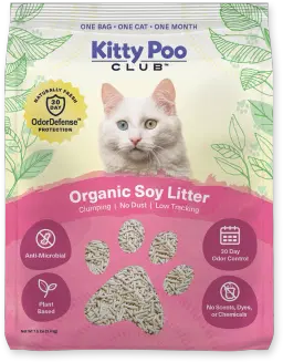 Kitty poo 2025 club organic litter