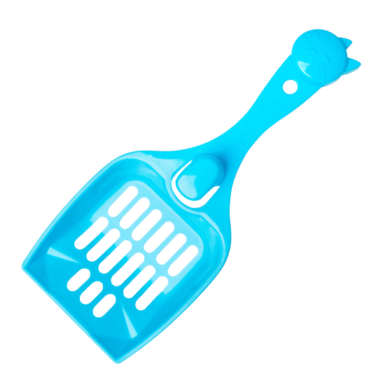 Blue Cat Litter Scoop